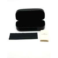 Large View Coach Sunglasses HC7114 L1148 900574 Light Gold Round with Brown Gradient Lenses