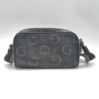 Guess Durfee Signature Mini Dual Zip Crossbody Bag