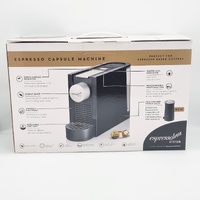 Espressotoria Piccolo Espresso Capsule Coffee Machine Compact Black
