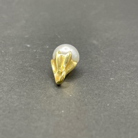Ladies 18ct Yellow Gold White Pearl Pendant