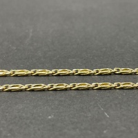 Unisex 14ct Yellow Gold Birdseye Link Necklace