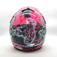RXT Racer 4 Kids Motocross Helmet XS Magenta Youth Dirt Bike MX Gear A-717K