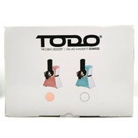TODO 2 in 1 Frozen Fruit Dessert Maker and Electric Salad Chopper T-SDM02S