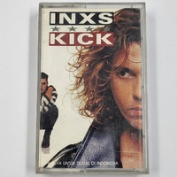 INXS KICK 1987 Cassette Tape Album Original Rock Pop Retro Collectible