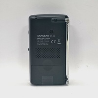 Sangean SR-35 Black AM/FM Handheld Portable Pocket Radio Telescopic Antenna
