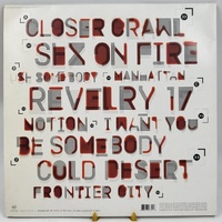 Kings of Leon Only By The Night 2XLP 2008 Gatefold Vinyl Record