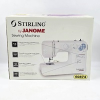 Stirling by Janome Sewing Machine Model 311 with Accessories