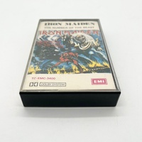 Iron Maiden The Number Of The Beast Stereo Cassette TC-EMC-3400