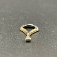 Ladies 9ct Yellow Gold Droplet Pendant