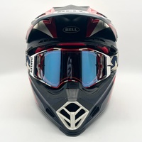 Bell Moto 9 Flex 3K Carbon MX Helmet Large with Oakley Troy Lee Goggles