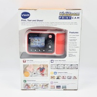 VTech KidiZoom PrintCam Red Digital Instant Camera for Children 80-549183