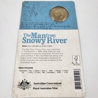 2020 Australia 50c Man from Snowy River UNC Royal Mint Carded Coin