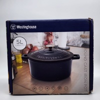 Westinghouse 5L Cast Iron Round Pot Ombre Grey WHCIPR2502G