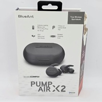 BlueAnt Pump Air X2 True Wireless Earbuds Black with Charging Case