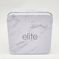 Elite 5089017 Rose Gold Crystal Watch and Bracelet Set Mother of Pearl Dial