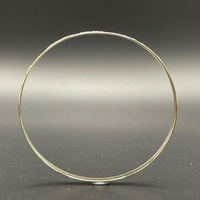 Ladies 9ct Yellow Gold Round Bangle