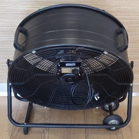 ROK 150-23-52312 600mm 24 Inch Industrial Drum Fan 265W 3 Speed Portable