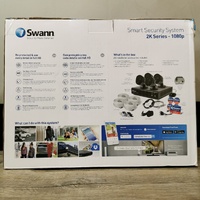 Swann 2K 4x 1080p HD Security Cameras DVR SWDVK-444804BV 32GB microSD