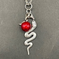 Ladies 925 Sterling Silver Belcher Link Thomas Sabo Necklace