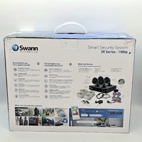 Swann Smart Security System 2K Series 4x 1080p HD Cameras SWDVK-444804BV