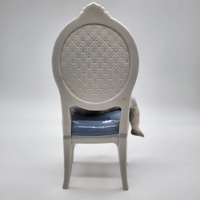 Lladro 1229 Young Harlequin Porcelain Figurine Retired Boy with Cat on Chair