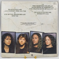 Metallica And Justice For All 1988 First Australian Pressing Vertigo 2xLP Vinyl