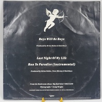 Choirboys Boys Will Be Boys 1987 Limited Edition Vinyl Record