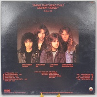 Metallica Kill Em All 1987 Reissue Elektra Australian Pressing Vinyl Record