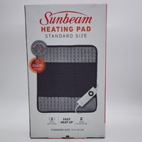 Sunbeam Multipurpose Electric Heating Pad Standard 35x40cm 5 Heat Settings