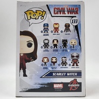 Funko Pop! Marvel Captain America Civil War Scarlet Witch #133 Vinyl Bobblehead