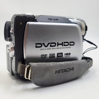 Hitachi DZ-HS500SW DVD/HDD Hybrid Camcorder with Accessories & Carry Bag – Handycam Video Camera