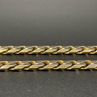 Unisex 9ct Yellow Gold Curb Link Necklace