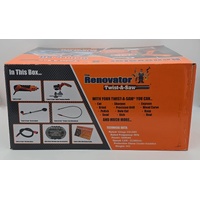 The Renovator Twist A Saw Multitool 11 Bits with 276 Rotary Accessories