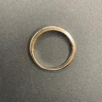 Ladies 9ct Three Tone Gold Natural Diamond Multi Row Ring