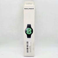 Samsung Galaxy Watch4 Smartwatch GPS WIFI SM-R860 Aluminum Case Black Band