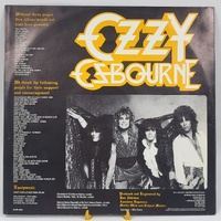 Ozzy Osbourne The Ultimate Sin 1986 AUS Vinyl LP Record Classic Metal