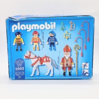 Playmobil Christmas Parade Set 5593 Holiday Building Set