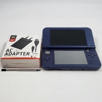 New Nintendo 3DS XL Blue Handheld Video Game Console with Stylus