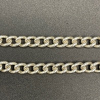 Ladies 925 Sterling Silver Curb Link Necklace