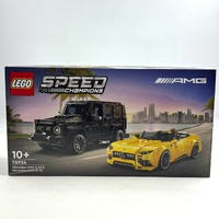 LEGO Speed Champions Mercedes-AMG G 63 Mercedes-AMG SL 63 Set 76924 Ages 10+