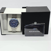 Aquanero Hydrosphere HS2 Mens Dive Watch 200m Swiss Navy Dial 42mm