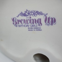 Enesco Growing Up Birthday Girls Ages 1 to 15 Figurine Set