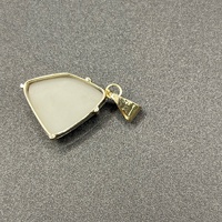 Ladies 9ct Yellow Gold Opal Stone Pendant