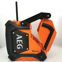 AEG BRFMB18 18V Hybrid Bluetooth Jobsite Radio AM/FM USB IP64 Skin Only