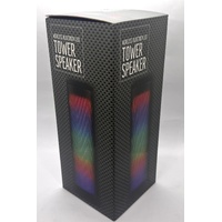 Wireless Bluetooth LED Tower Speaker RGB Lights USB FM Radio TWS