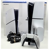 Sony PlayStation 5 Slim Console CFI-2002 1TB White with Controller