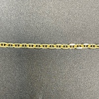 Child's 18ct Yellow Gold Anchor Link ID Bracelet