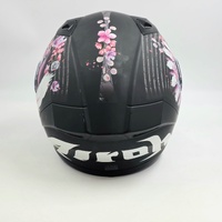 Airoh Full Face Helmet Valor Mad Matt Floral Design Size L 59-60