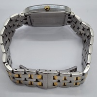 Rado DiaStar 129.0570.3 Vintage 1990s Two‑Tone Rectangular Sapphire Watch