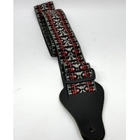Vintage Wabash Hootenanny Guitar Strap 60s 70s Retro Adjustable USA